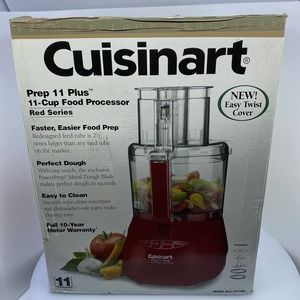 Cuisinart Prep 11 Plus DLC-2011RN Food Processor DLC-2011 NEW Open Box